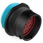 AHDP04-24-19PR-WTA 丸型コネクタ 19極 パネルマウント 1袋 50個入 AMPHENOL