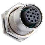 M12A-02PMMP-SF8001 産業用丸形コネクタ 2極 M12 パネルマウント 1セット 50個入 AMPHENOL