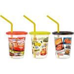 SIH2ST ストロー付タンブラー3個 スケーター