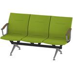 LSL-273D1-45Q6 ウェイティングSL 3連 外肘肘付<配送時組立サービス付> イトーキ