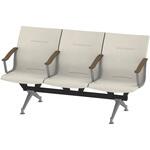 LSL-283D1-45H9 ウェイティングSL 3連 全肘肘付<配送時組立サービス付> イトーキ