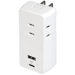 EA940CD-283 タップ(USB充電ポート付/雷サージ対応) エスコ