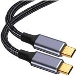 USB Type-Cケーブル C-C(オルタネートモード対応)5m ブラック エムディーエス