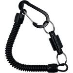 落下防止ストラップ マグネットタイプ カラビナ+カールコード トライメイト