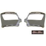 MM70-PR009-01 日野 17レンジャー メッキ ヘッドライトカバー ロングバンパー専用 交換タイプ 左右セット MAD MAX(マッドマックス)