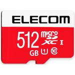 マイクロSDカード Class10 【UHS-I U1】 SD変換アダプタ付 NINTENDO SWITCH対応 メモリーカード microSD エレコム