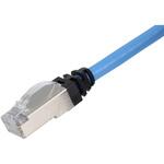 10Gbps伝送対応 Cat.6A SF/UTP 細径より線仕様 2重シールドパッチコード【10本セット】 日本製線