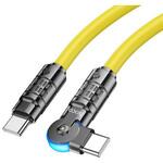 U118-CC-YE hoco U118 180Rotatingケーブル PD60W イエロー hoco