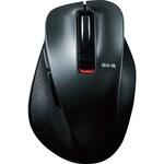 ワイヤレスマウス 無線 Bluetooth 5ボタン ブルーLED 静音 握りやすい 手になじむ 進む・戻るボタン EX-G エレコム