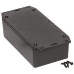 1591XXCFLBK Hammond, 難燃性ABS, 高さ:36 mm, 奥行き:119 mm 1591XXCFLBK HAMMOND