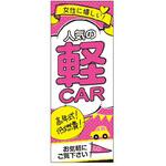 RN-06 のぼり 女性に 軽CAR 阿部商会