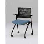 モノンチェア ネスティングタイプ 樹脂メッシュバック 肘付 張地SA<配送時組立サービス付> イトーキ