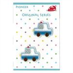 ORG350-23109 ワッペン パトカー パイオニア