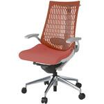 アクトチェア エラストマーバック 固定肘 ハンガー ランバーサポート付 アルミミラー脚 SC張地 ナイロンキャスター<配送時組立サービス付> イトーキ