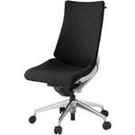 アクトチェア 肘なし ハンガー ランバーサポートなし アルミミラー脚 クロスSA ナイロンキャスター<配送時組立サービス付> イトーキ