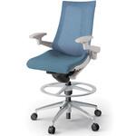 アクトチェア ハイポジションタイプ 可動肘 ランバーサポートなし アルミミラー脚 メッシュJE<配送時組立サービス付> イトーキ