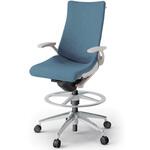 アクトチェア ハイポジションタイプ 固定肘 ハンガー ランバーサポートなし アルミミラー脚 クロスSA<配送時組立サービス付> イトーキ