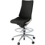 アクトチェア ハイポジションタイプ 肘なし ハンガー ランバーサポート付 アルミミラー脚 クロスSA<配送時組立サービス付> イトーキ