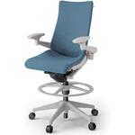 アクトチェア ハイポジションタイプ 可動肘 ハンガー ランバーサポートなし 樹脂脚 クロスSA<配送時組立サービス付> イトーキ