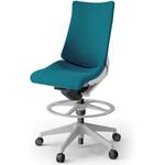 アクトチェア ハイポジションタイプ 肘なし ランバーサポートなし 樹脂脚 クロスPS<配送時組立サービス付> イトーキ