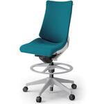 アクトチェア ハイポジションタイプ 肘なし ハンガー ランバーサポート付 樹脂脚 クロスPS<配送時組立サービス付> イトーキ