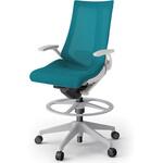 アクトチェア ハイポジションタイプ 固定肘 ランバーサポート付 樹脂脚 メッシュJV<配送時組立サービス付> イトーキ