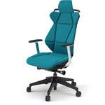 フリップフラップチェア エクストラハイバック 固定肘 ハンガー ランバーサポート付 樹脂脚<配送時組立サービス付> イトーキ