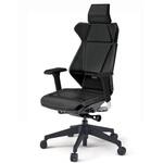 フリップフラップチェア エクストラハイバック 可動肘 ランバーサポートなし ビニールレザーDG 樹脂脚 ウレタンキャスター<配送時組立サービス付> イトーキ