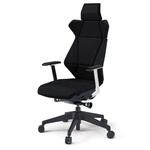 フリップフラップチェア エクストラハイバック 固定肘 ランバーサポートなし ビニールレザーDE 樹脂脚 ナイロンキャスター<配送時組立サービス付> イトーキ