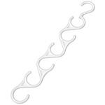 #1850 スマートハンガー回転式 白 タイガークラウン