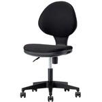 GY-129N BK オフィスチェア 布張り ブラック色 井上金庫販売