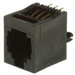 MHRJJ66NFV MH Connectors RJ12モジュラージャック・ プラグ, メス, RJ12コネクタ, スルーホール実装, MHRJJ66NFV MH CONNECTORS