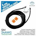 M5STACK-A088-C 24AWG 4芯シールドツイストペアケーブル 500cm M5Stack