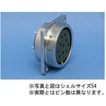 NCS-6010-RF NCSレセプタクル シェルΦ60・10極 七星科学研究所