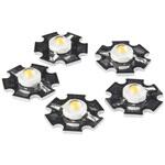 LED - 3W Aluminum PCB 5 Pack、 Warm White SPARKFUN