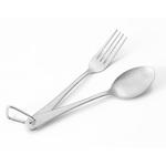 CF-105 カラビナ付キャンプスプーン&フォーク CF-105 タマハシ