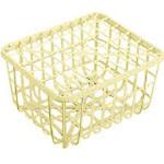 10080101CLSIZ 竹の子篭S型本体フタセット クリーム サンコー(三甲)