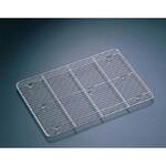 18-8角バットアミ 細目 キャビネット用 シンドー