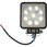 9LED角型ワークライト(12V24V48V共用)電動フォーク対応タイプ