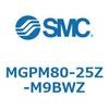 MGPM80-25-M9BWZ ガイド付薄形シリンダ(MGPM80-2~) SMC 45489744 MGPM80-25-M9BWZ ガイド付薄形シリンダ(MGPM80-2~) SMC 45489744