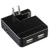 USB充電タップ型ACアダプタ(出力2.1A*2ポート) サンワサプライ