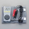 -50/+100℃ 空調用2点計測デジタル温度計 エスコ