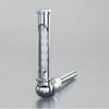 -20-50℃/ 50mm 温度計・丸型保護枠付(L型) エスコ