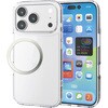 PM-A25CHVAIR2BK iPhone 17 Pro ハイブリッドケース 吸収 磁気吸着対応メタルステッカー付 エレコム 62826219 PM-A25CHVAIR2BK iPhone 17 Pro ハイブリッドケース 吸収 磁気吸着対応メタルステッカー付 エレコム 62826219
