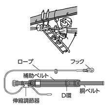 1本吊り・U字吊り兼用