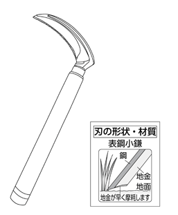 草取・草削鎌