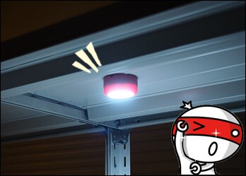 便利!スチールラックに貼ってみたり