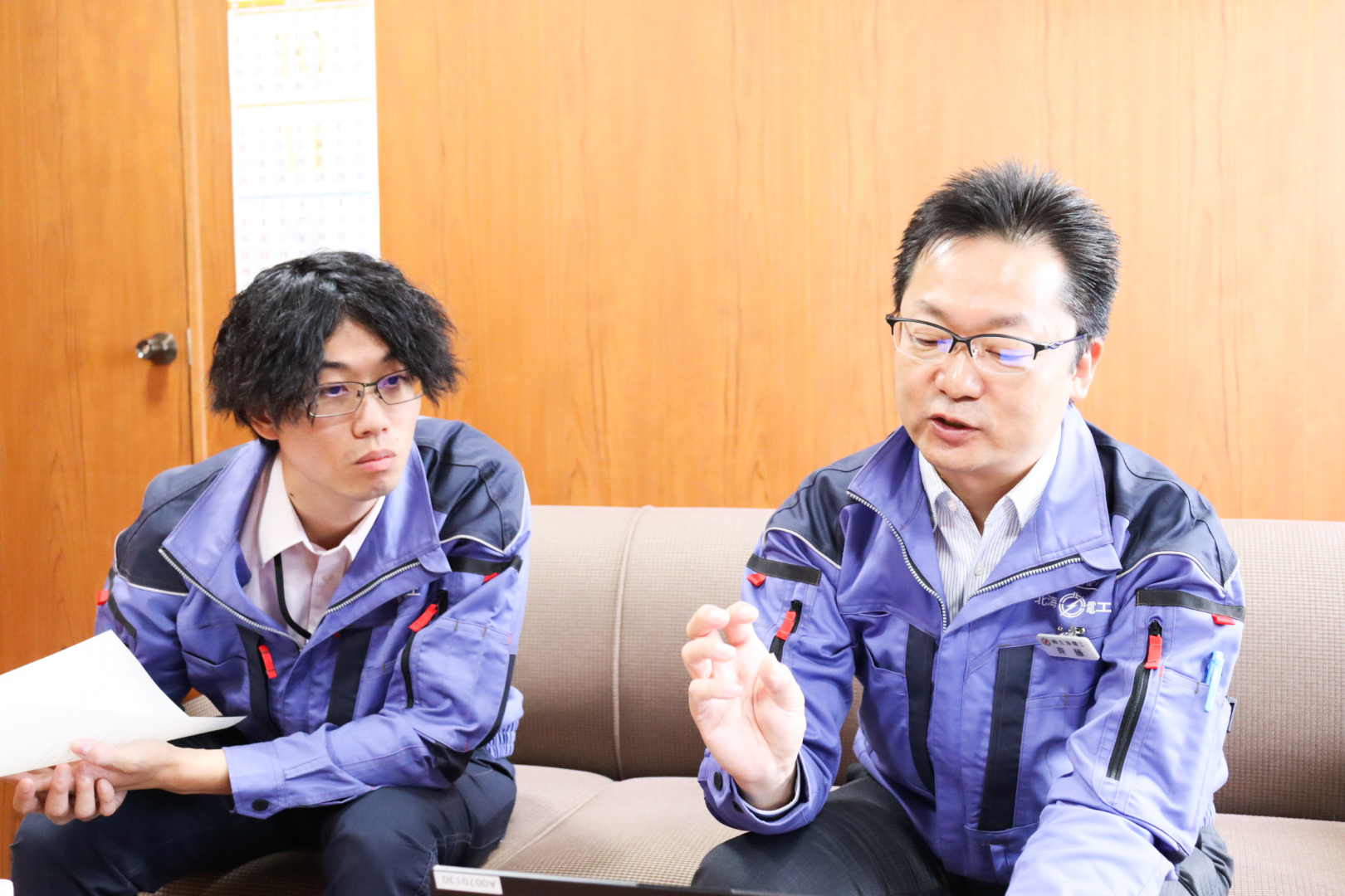 斉藤様と木村様が対談されている様子