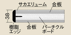 超重量作業台W サカエリュームの天板画像