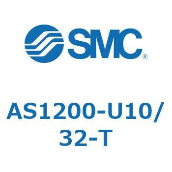 標準タイプスピードコントローラ金属エルボタイプ (AS12～) SMC